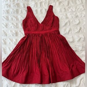 Red Alexie Dress Size medium